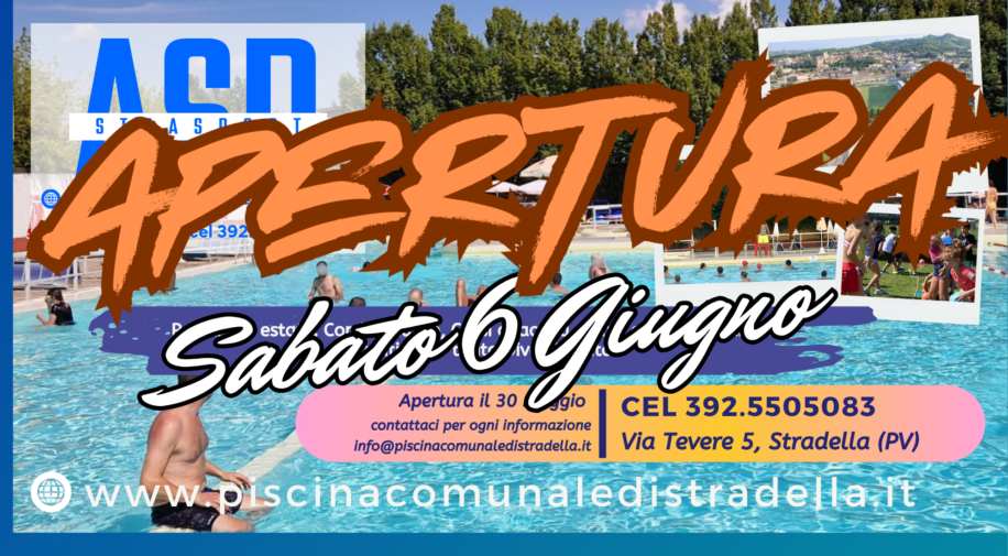 apertura piscina